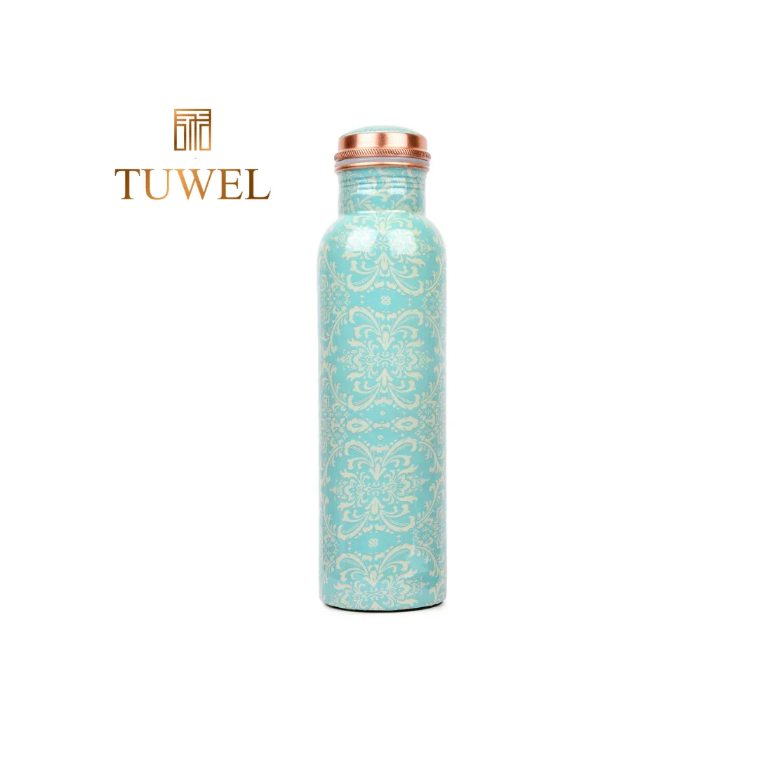 Copper Water Bottle 1 Litre : Sleek and Stylish